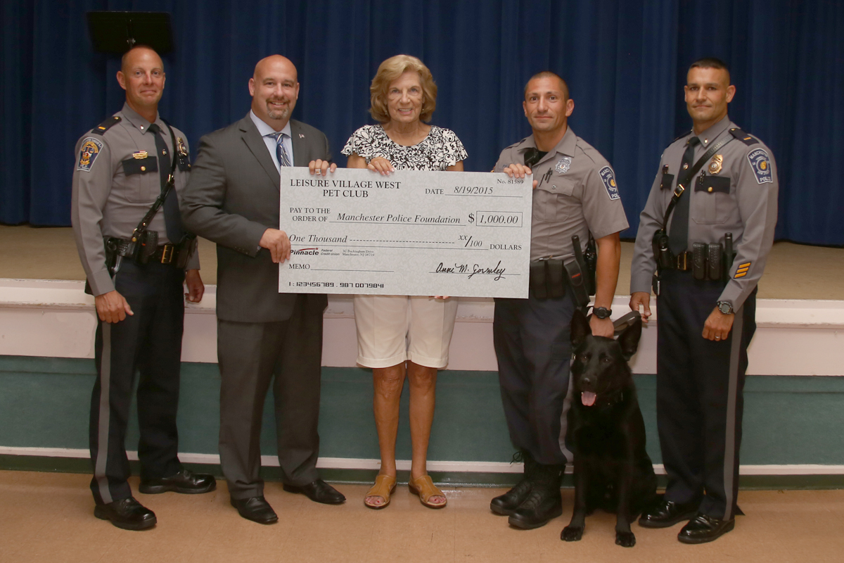 Police Foundation Donation LVW Pet Club